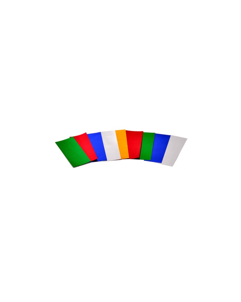 RECTANGLE METAL CONFETTI - MULTICOLOR