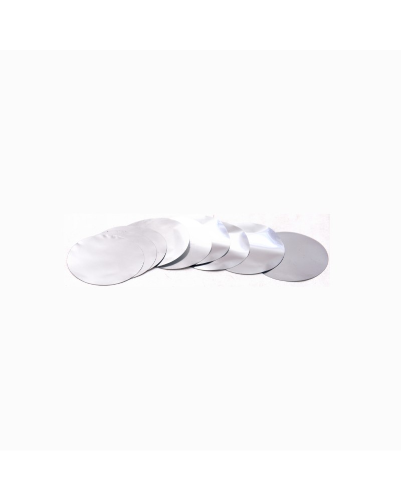 ROUND METAL CONFETTI - SILVER